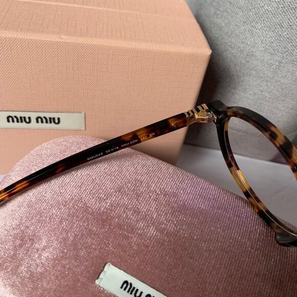 Miu Miu Tortoise Eyeglasses - Picture 4 of 8